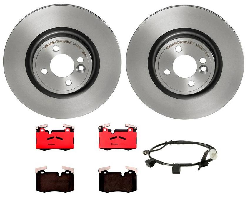 Mini Brakes Kit - Brembo Pads and Rotors Front (316mm) (Ceramic) 34356792572 - Brembo 1539182KIT